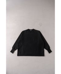 SuperEpic Long Sleeve Pocket Tee　　　　［BLACK / 反応染め］