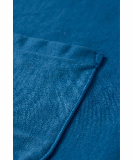 Super Epic Pocket Tee　　　　　　　［本藍（淡） / 天然藍染］
