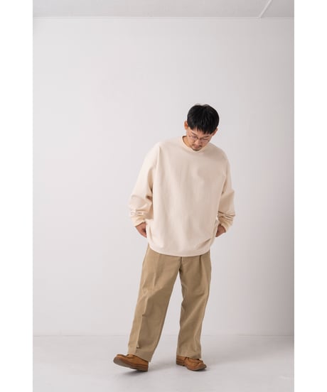Super Epic Long Sleeve Tee　　　　　　　［NATURAL / 未加工］