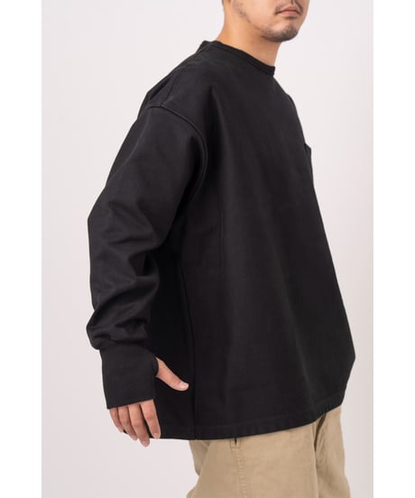 Super Epic Long Sleeve Tee　　　　　　　［BLACK / 反応染め］