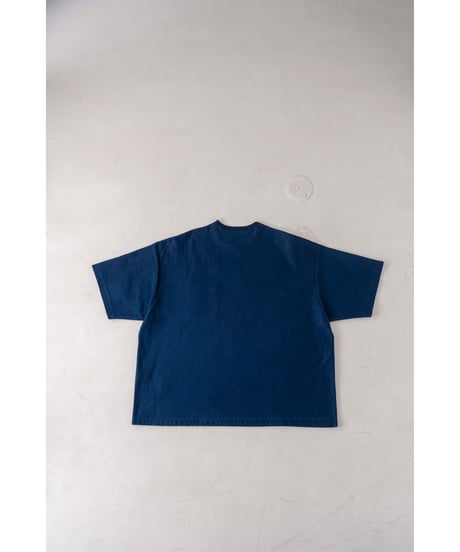 Super Epic Pocket Tee　　　　　　　［本藍（濃） / 天然藍染］
