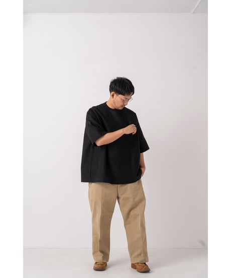 Super Epic Pocket Tee　　　　　　　　　［BLACK / 反応染め］