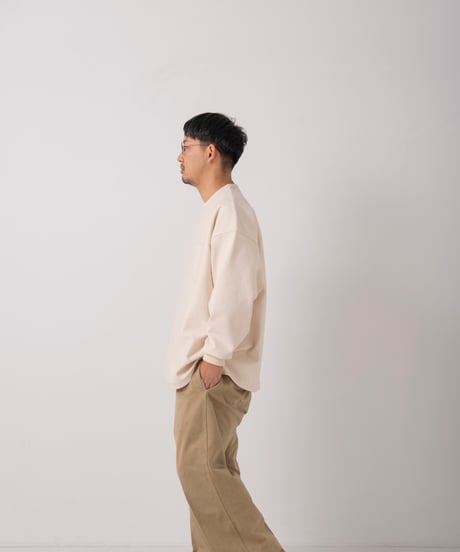 SuperEpic Long Sleeve Pocket Tee　　　　［NATURAL / 未加工］
