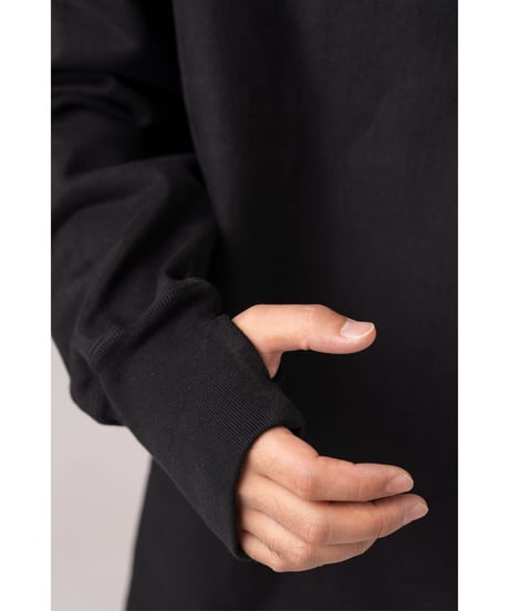 Super Epic Long Sleeve Tee　　　　　　　［BLACK / 反応染め］
