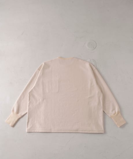 SuperEpic Long Sleeve Pocket Tee　　　　［NATURAL / 未加工］