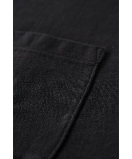 SuperEpic Long Sleeve Pocket Tee　　　　［BLACK / 反応染め］