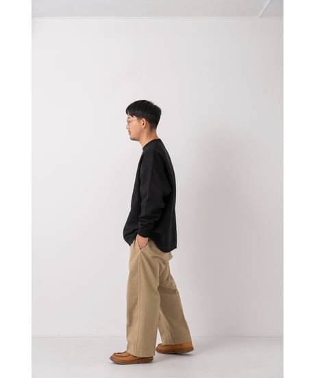 Super Epic Long Sleeve Tee　　　　　　　［BLACK / 反応染め］