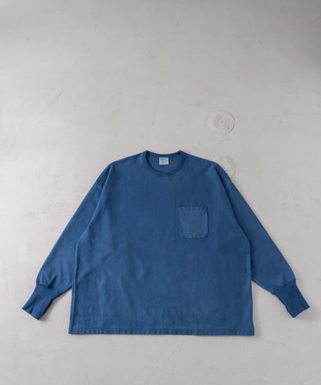 Super Epic Long Sleeve Tee　　　　　［本藍（淡） / 天然藍染］55