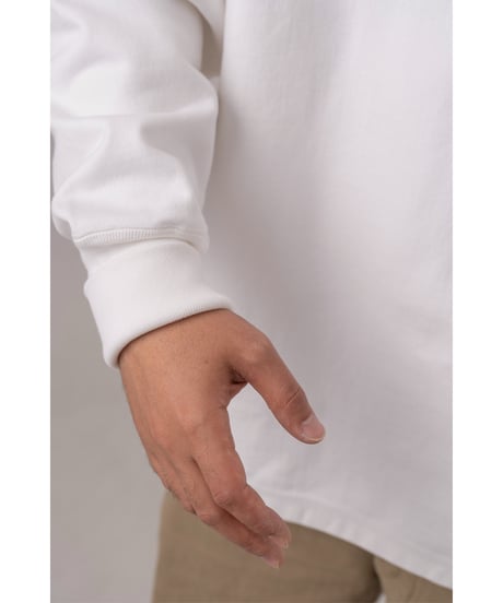 SuperEpic Long Sleeve Pocket Tee　　　　［WHITE / 製品晒し］