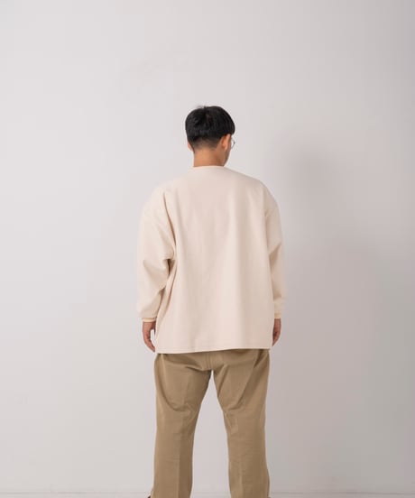 SuperEpic Long Sleeve Pocket Tee　　　　［NATURAL / 未加工］