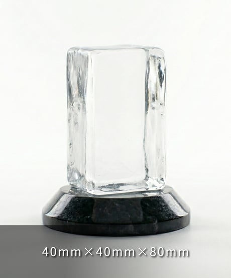 長方形スティック純氷　40mm×40mm×80mm(ハイボール用)　30個 (1パック)｜ハイボールのために｜ロンググラスに最適