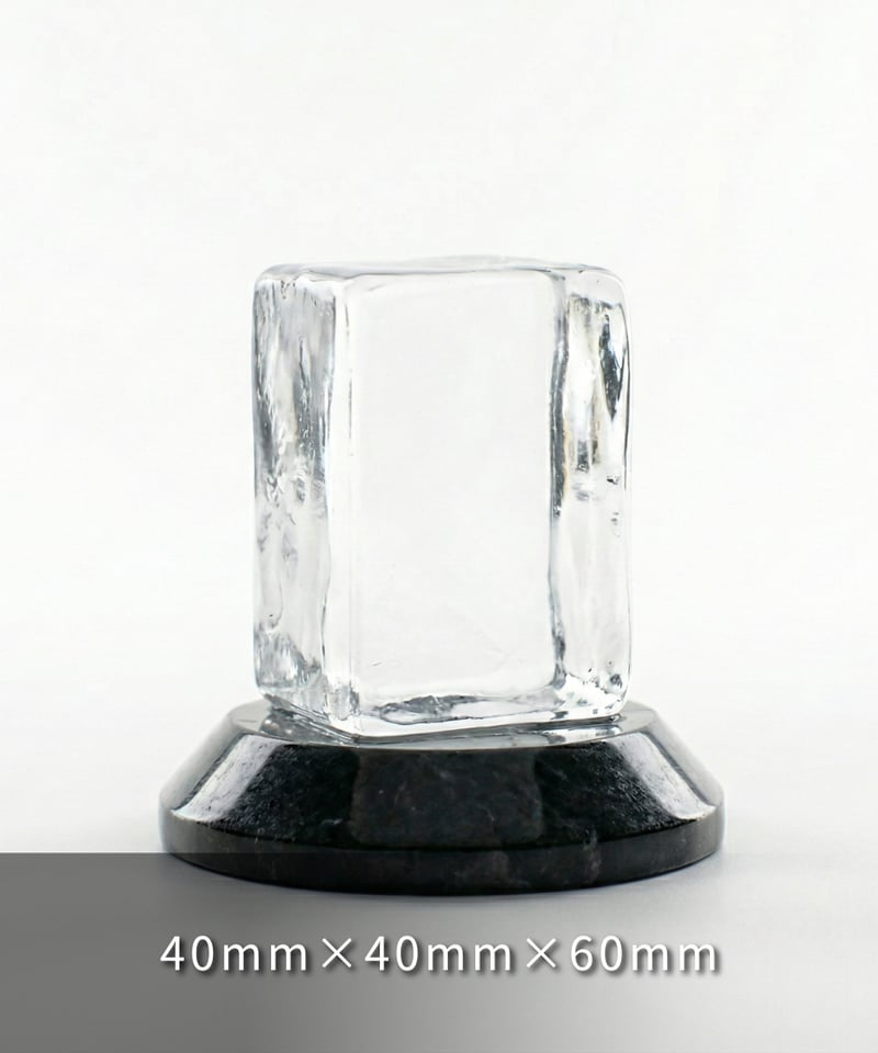 長方形純氷 40mm×40mm×60mm（カクテル・ハイボール用）30個 (1パック