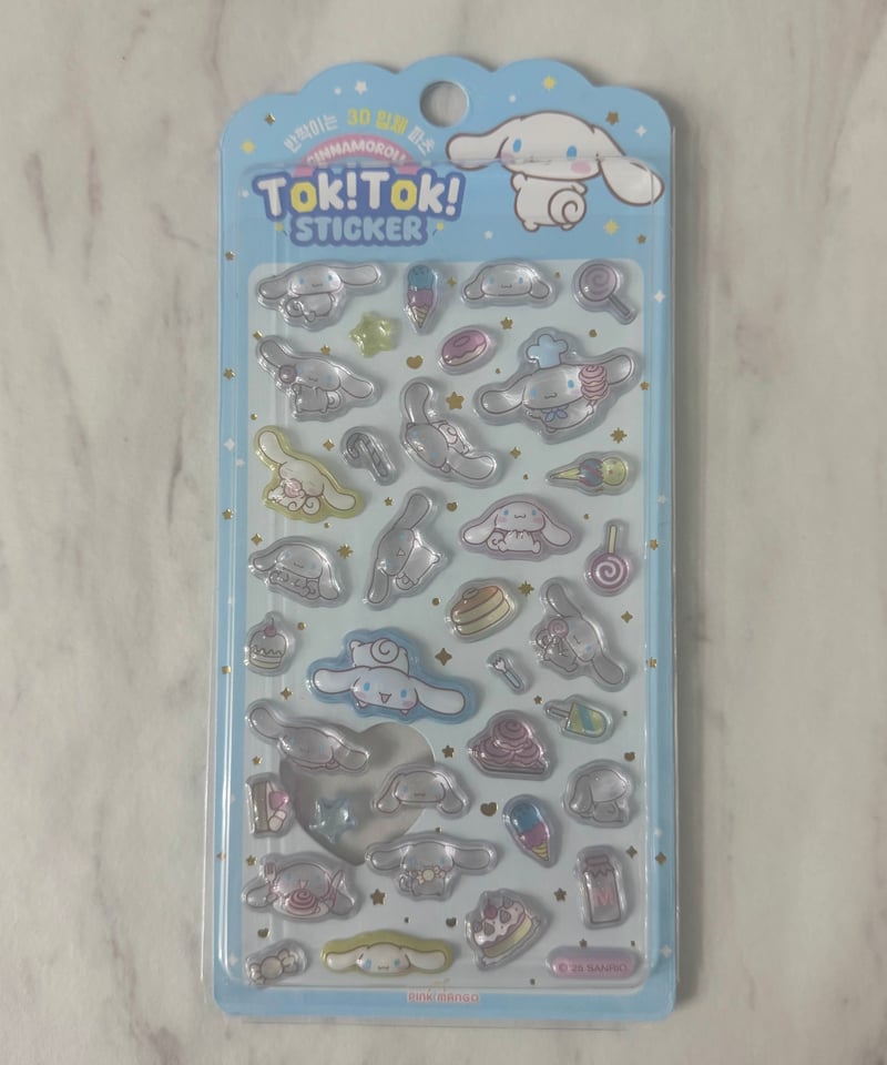 追加予定あり【韓国ライセンス】サンリオキャラクターズ TOK!TOK