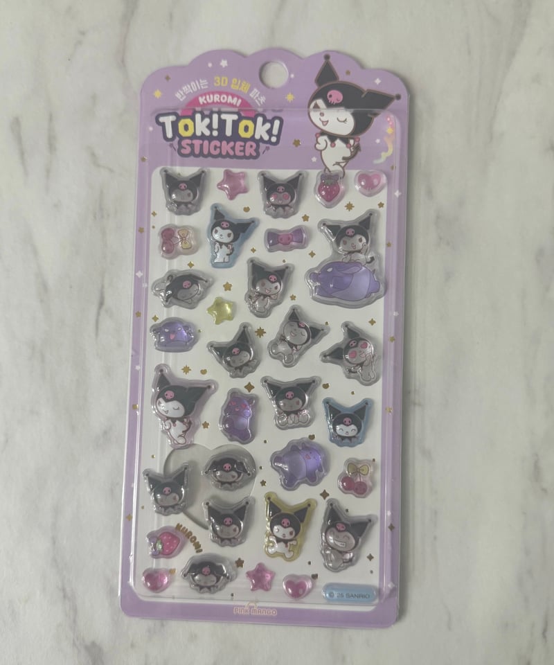 【韓国限定】サンリオキャラクターズ Tok! Tok! STICKER 楽天市場】サンリオキャラクターズ Tok! Tok! STICKER 【クロミ