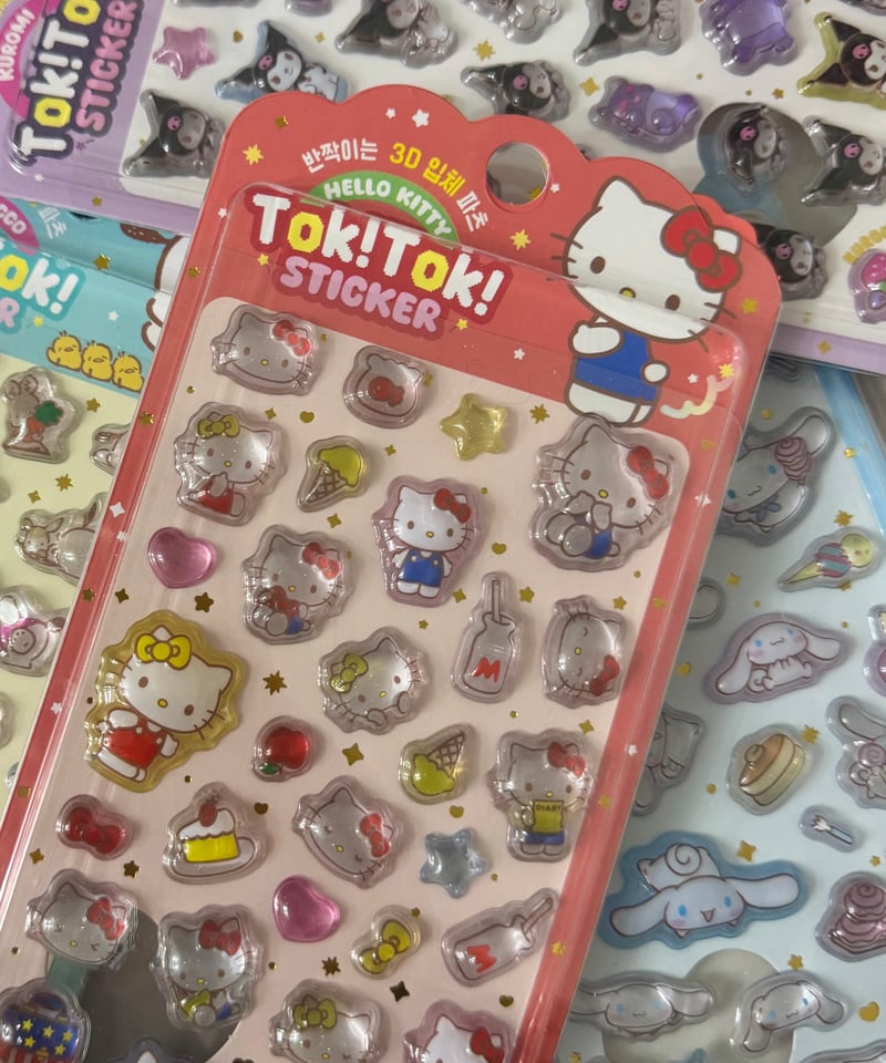 追加予定あり【韓国ライセンス】サンリオキャラクターズ TOK!TOK