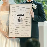 ［送料無料］ゲスト参加型の結婚証明書［署名案内データ付き］