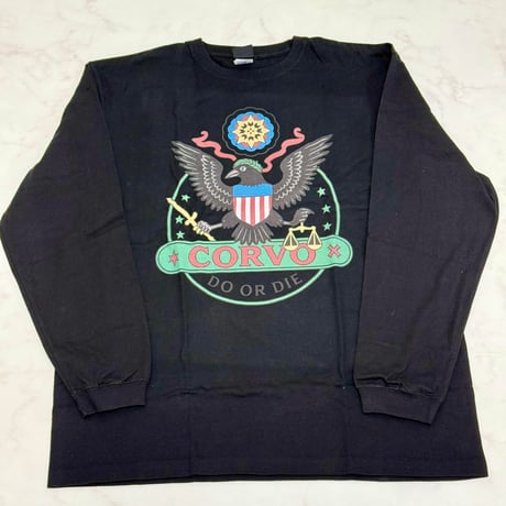CORVO LONG T-shirt【Black】
