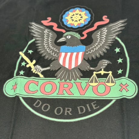 CORVO LONG T-shirt【Black】