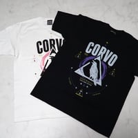 CORVO “SIXTH SENSE” CROW GRAPHIC TEE ※ステッカー3枚　CD4枚付いて来ます