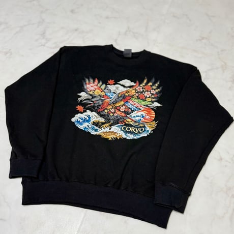 CORVO JAPANESE ART CROW SWEAT 🐦‍⬛