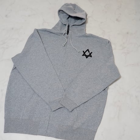 CORVO SYMBOL ZIP HOODIE SETUP 🩶