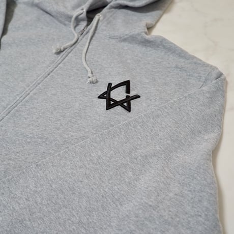CORVO SYMBOL ZIP HOODIE SETUP 🩶