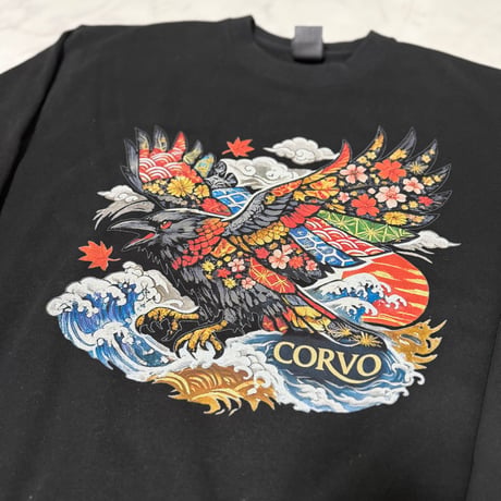 CORVO JAPANESE ART CROW SWEAT 🐦‍⬛