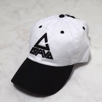 CORVO 3D LOGO CURVED CAP(White × Black)