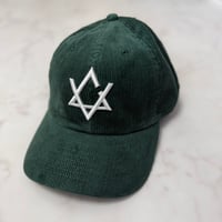 SIGNATURE CORDUROY CAP dark green