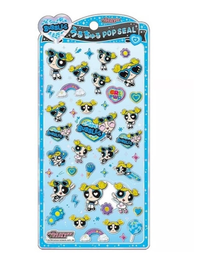 The Powerpuff Girls うるちゅるポップシール バブルス | DEAR SEAL