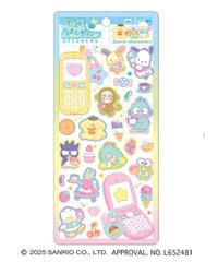 【即納】サンリオキャラクターズ　平成はっぴーフォンステッカー　MIX
