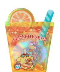 【即納】Sanrio 夏シール ポムポムプリン