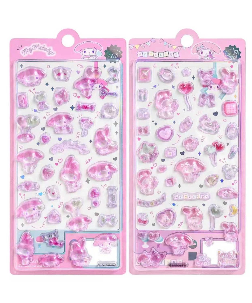 即納】中国シール 立体シール マイメロディ②（2種セット） | DEAR SEAL