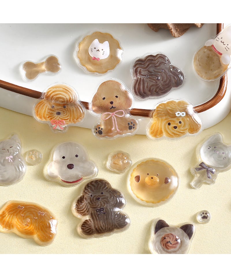 即納】きゅるるんシール ふわふわanimals | DEAR SEAL