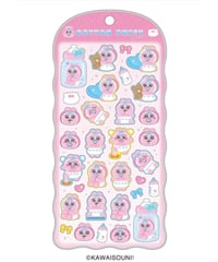 【即納】コットンパフィーシール　おぱんちゅうさぎ1