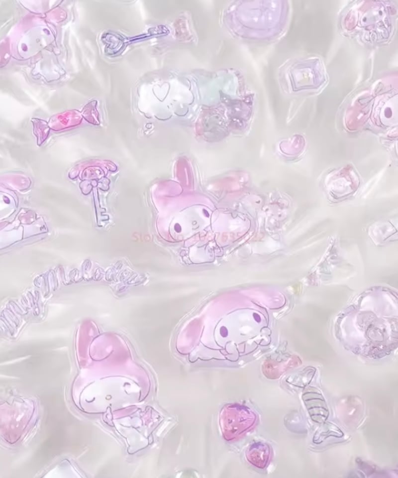 即納】中国シール 立体シール マイメロディ②（2種セット） | DEAR SEAL