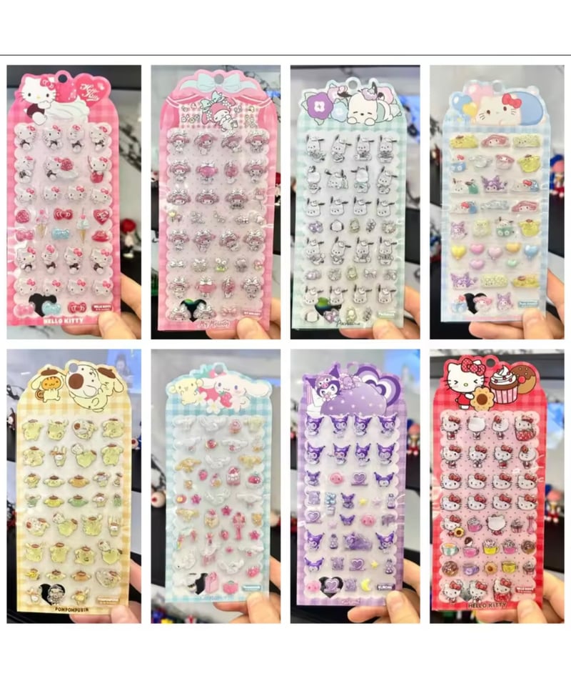 即納】立体シール サンリオキャラクターズ ポチャッコ（単品） | DEAR SEAL