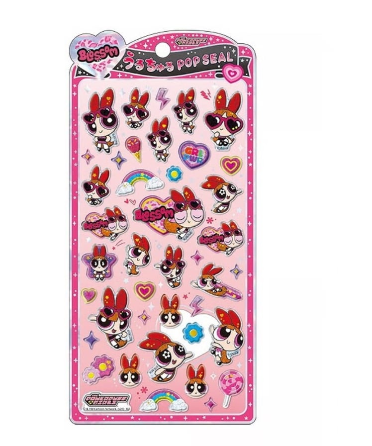 The Powerpuff Girls うるちゅるポップシール ブロッサム | DEAR SEAL