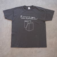 Original T-shirt "Sign" / Charcoal Gray
