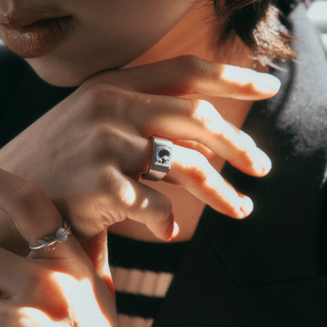 Midnight Bloom Ring