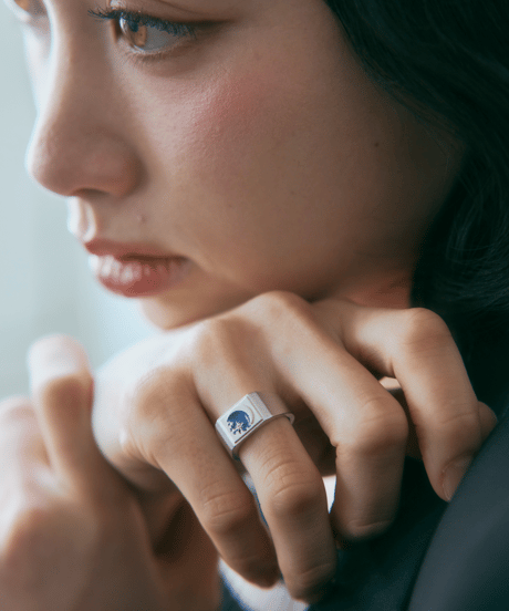 Midnight Bloom Ring