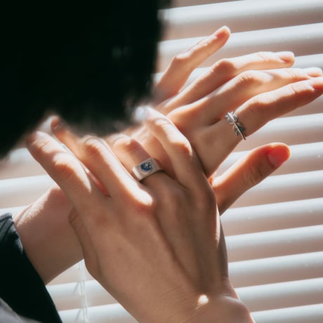 Midnight Bloom Ring