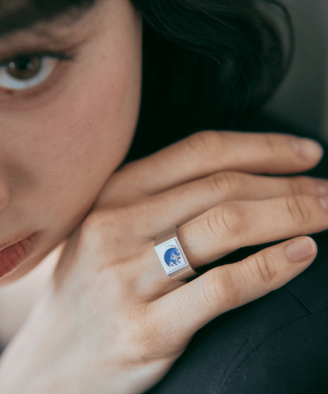 Midnight Bloom Ring