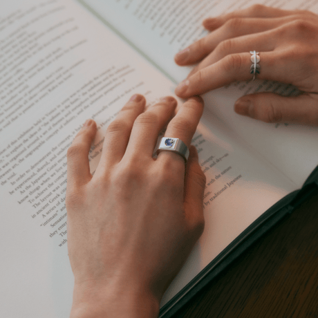 Midnight Bloom Ring