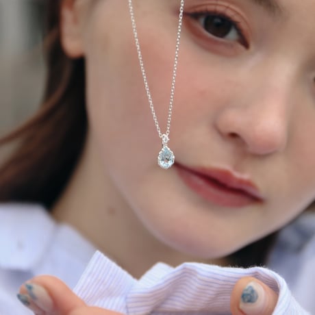 Pale Blue Dawn Necklace