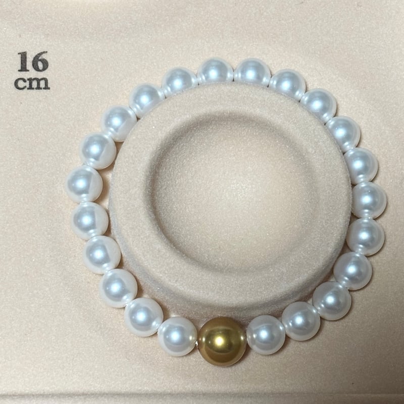 ゴールドシード✨パールブレスレット | Smalie Craft