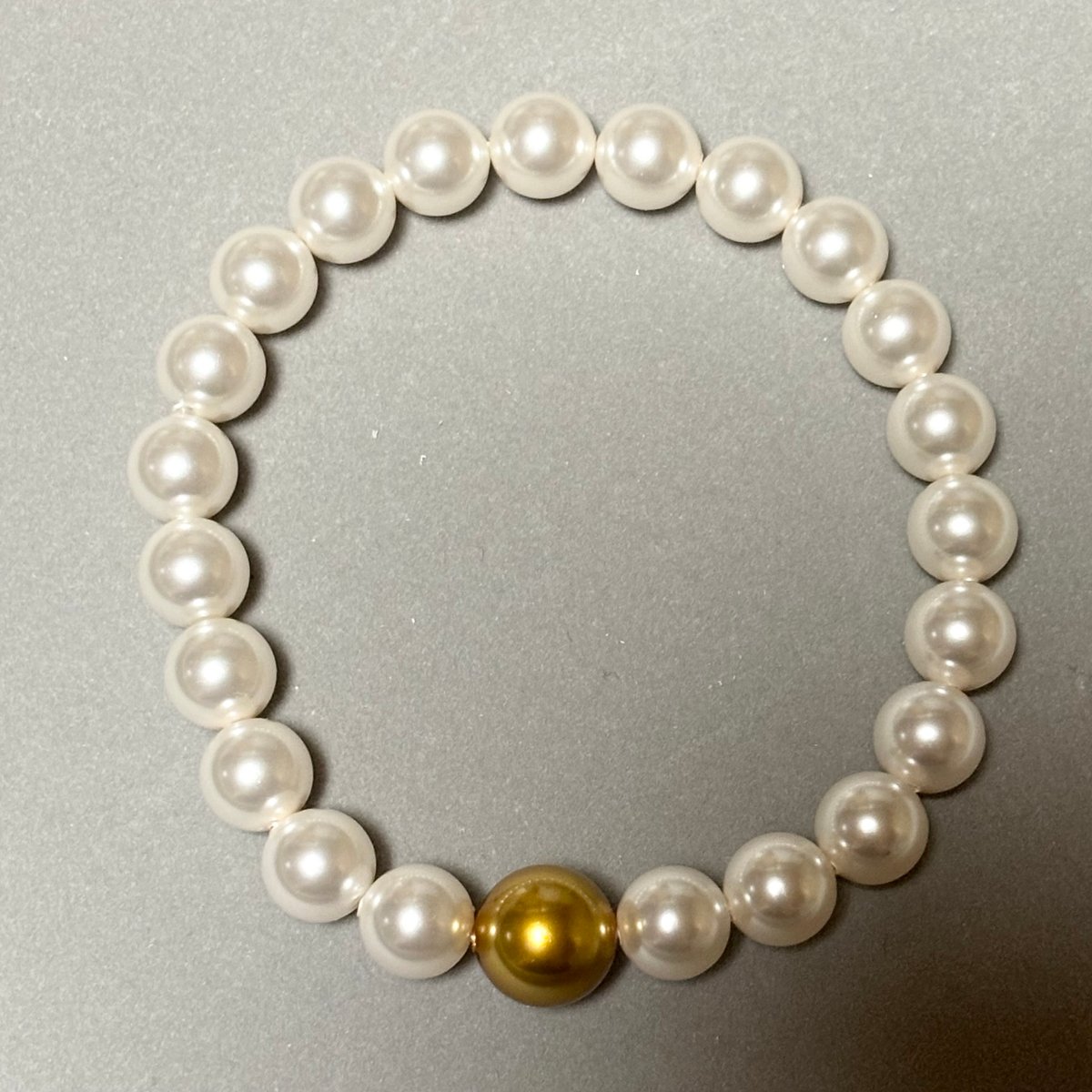 ゴールドシード✨パールブレスレット | Smalie Craft