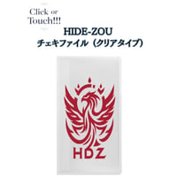 HIDE-ZOU チェキファイル (クリアタイプ)