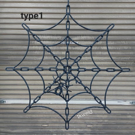 Spider web photo holder