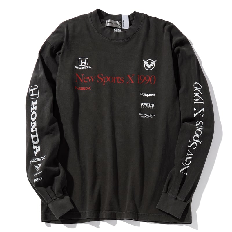 HONDA x Poliquant x 吉田ロベルト 長袖Tシャツ | GASOLINE NA